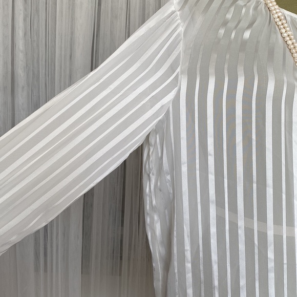 DKNY sheer blouse - Picture 4 of 11